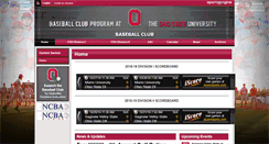 Desktop Screenshot of osuclubbaseball.org